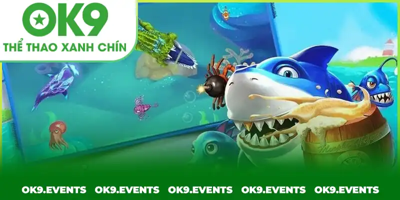 Bắn cá online là sân chơi đầy màu sắc hấp dẫn của đại dương